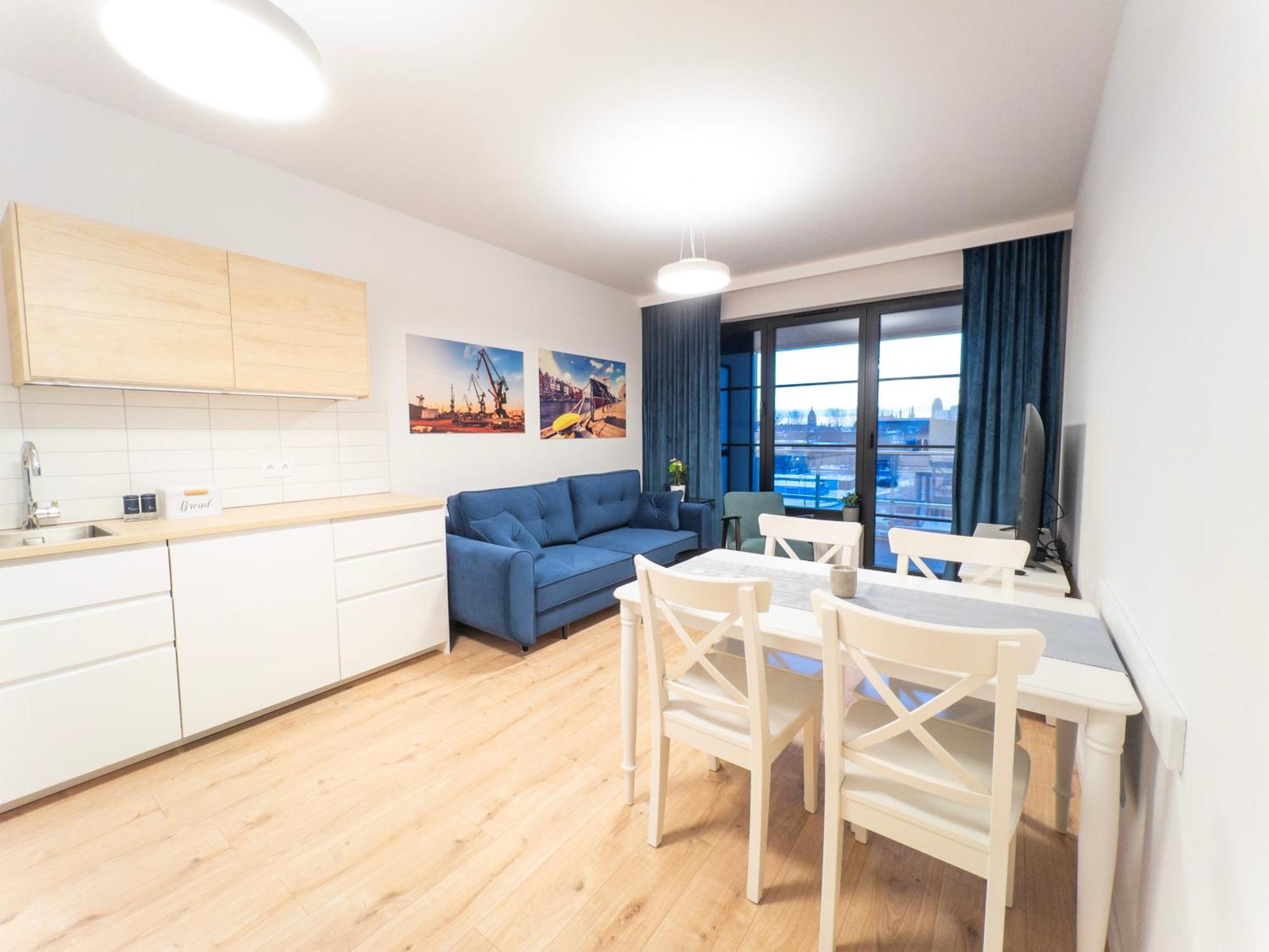 Apartament Z Dwiema Sypialniami + Parking Gdansk Ngoại thất bức ảnh