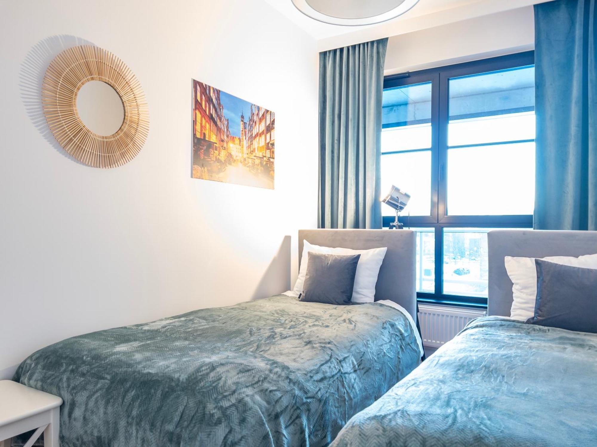 Apartament Z Dwiema Sypialniami + Parking Gdansk Ngoại thất bức ảnh