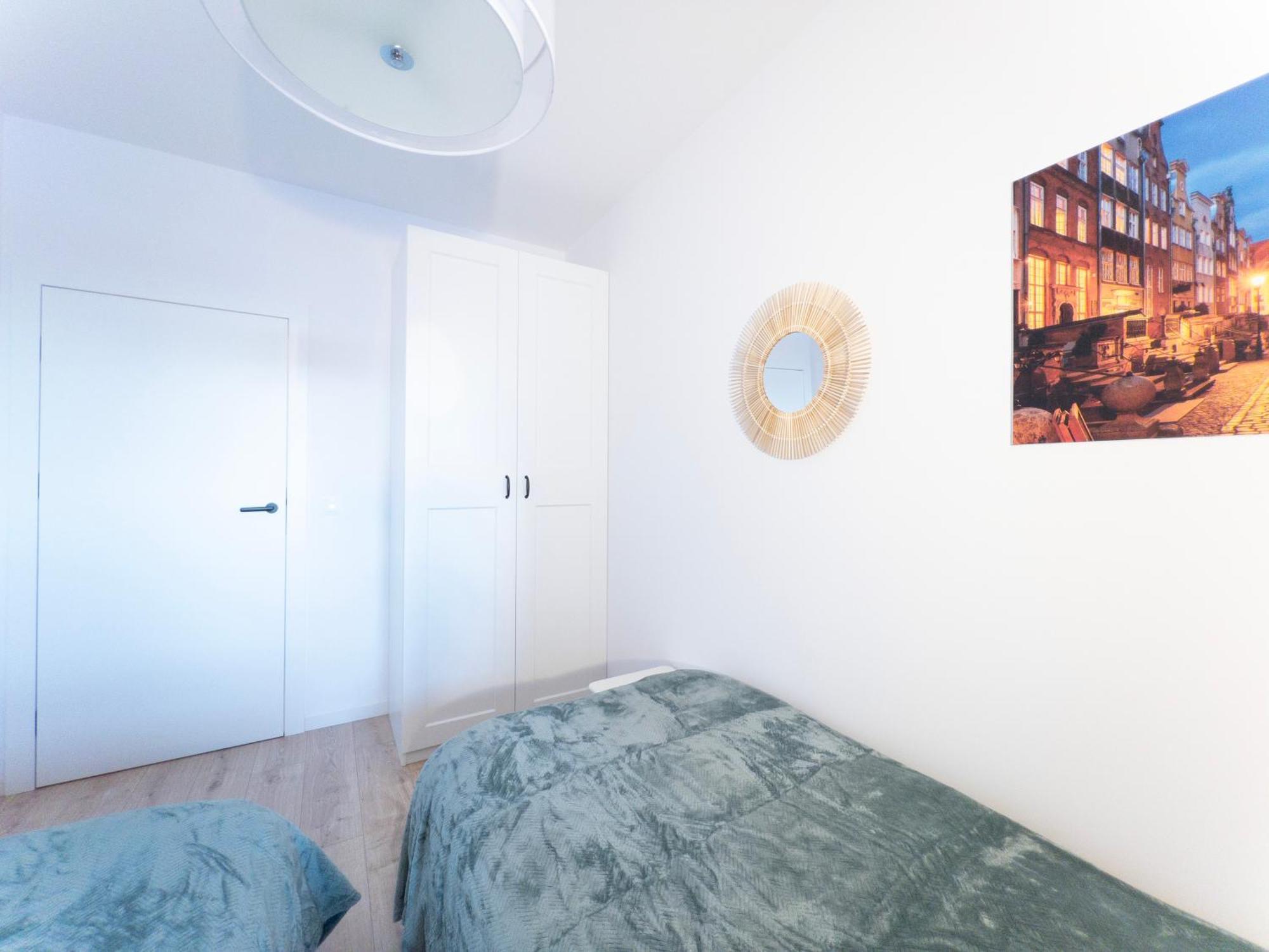 Apartament Z Dwiema Sypialniami + Parking Gdansk Ngoại thất bức ảnh