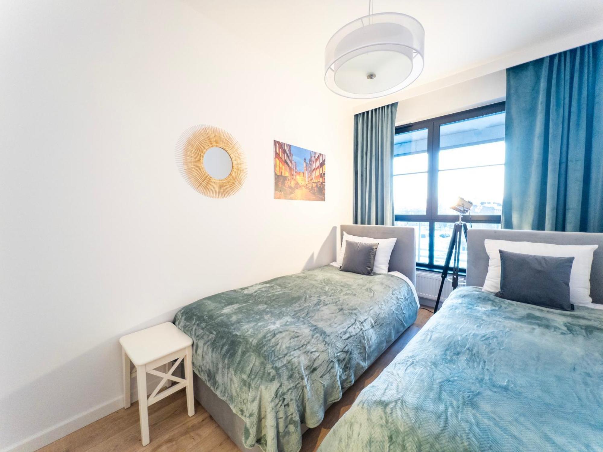 Apartament Z Dwiema Sypialniami + Parking Gdansk Ngoại thất bức ảnh