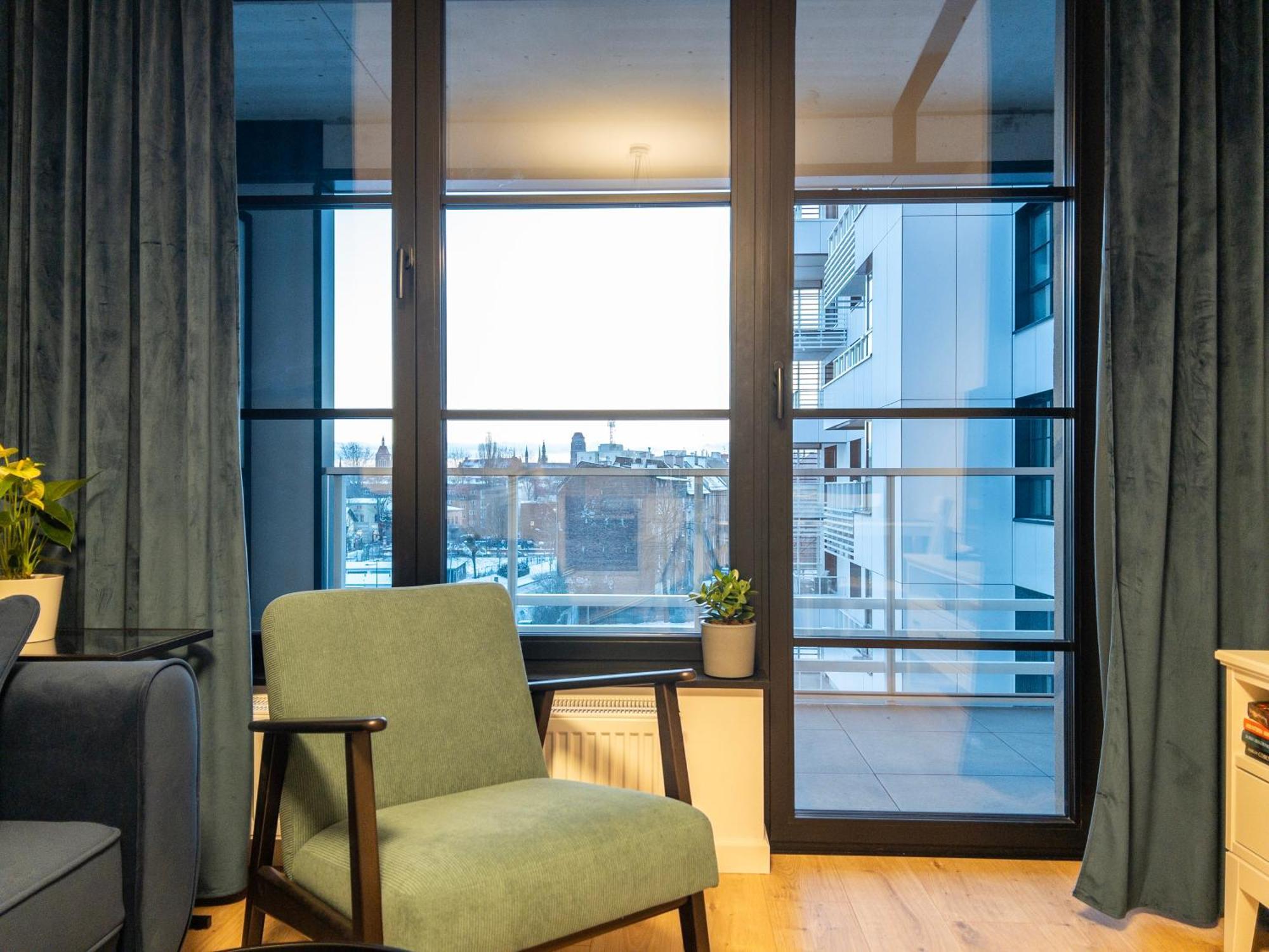Apartament Z Dwiema Sypialniami + Parking Gdansk Ngoại thất bức ảnh